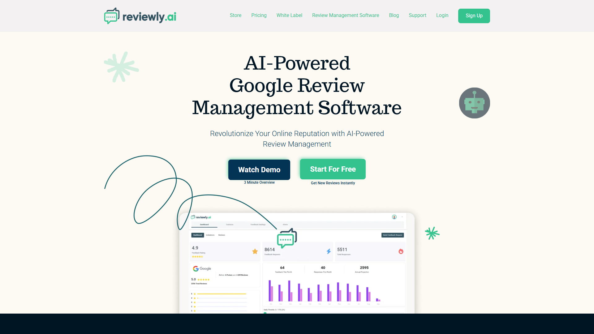 Reviewly product screenshot