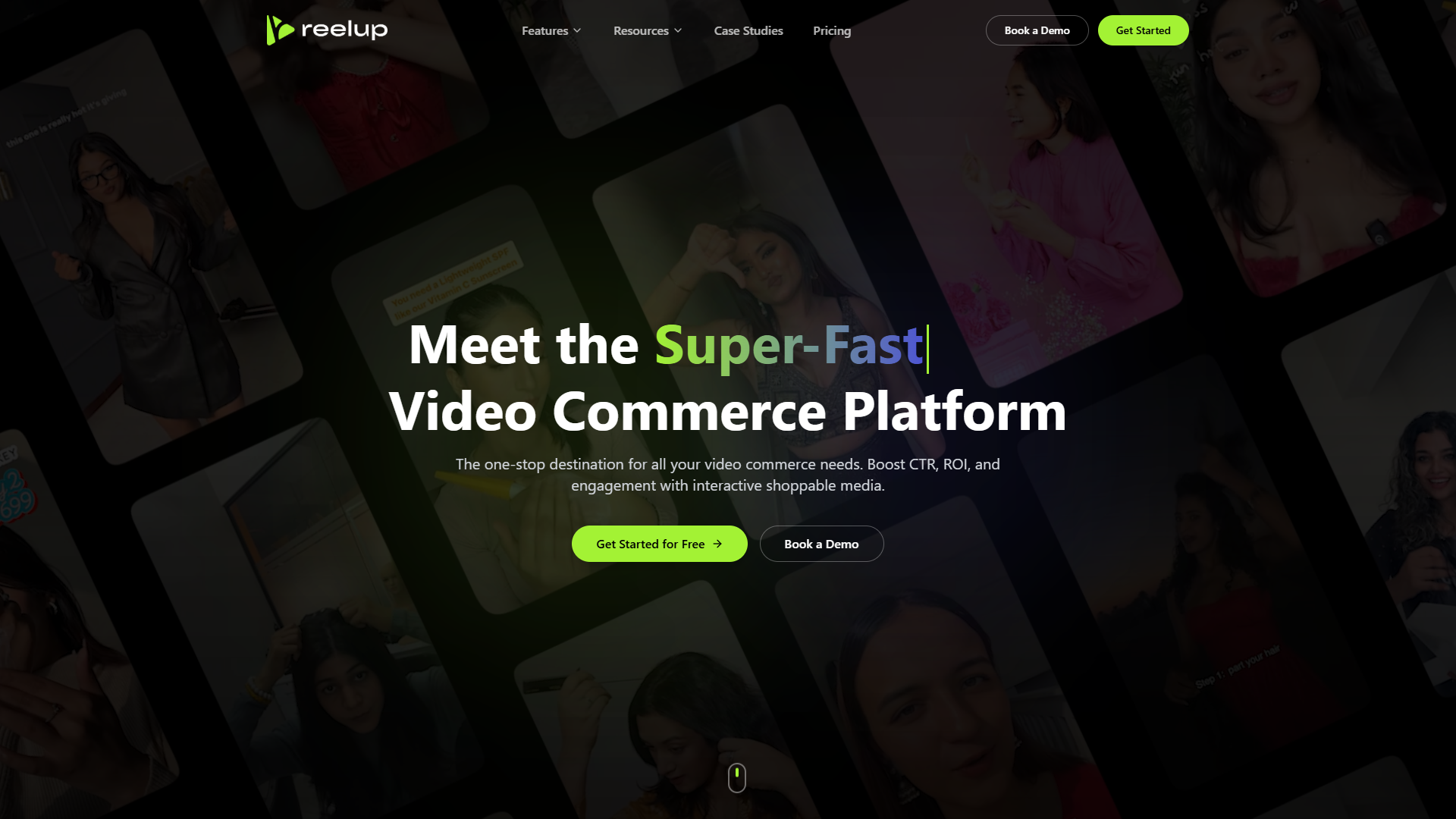 ReelUp product screenshot