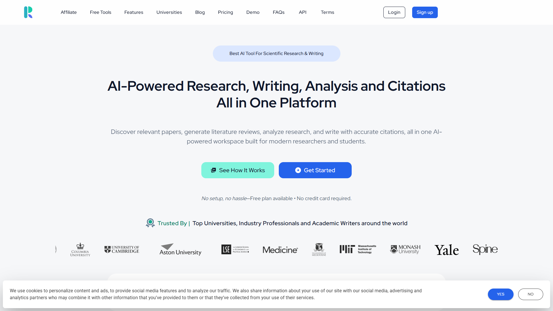 ResearchPal product screenshot