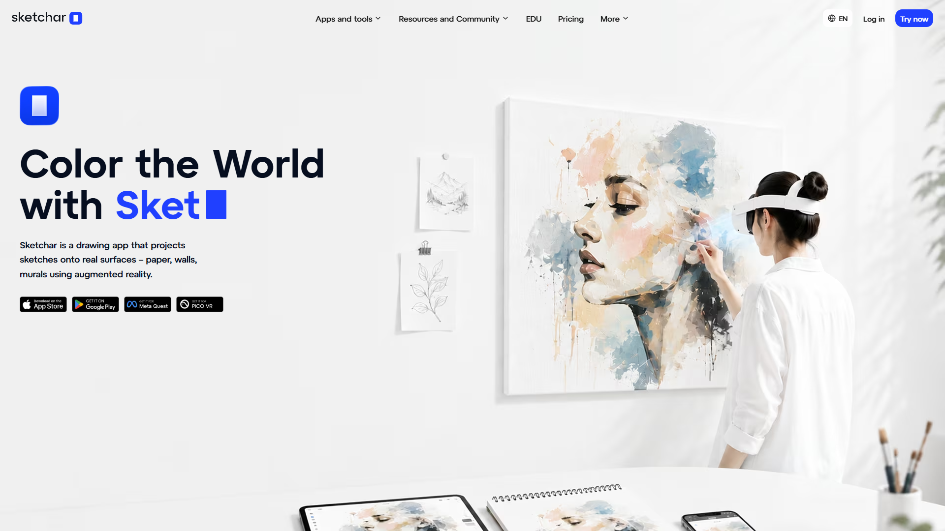 Sketchar product screenshot