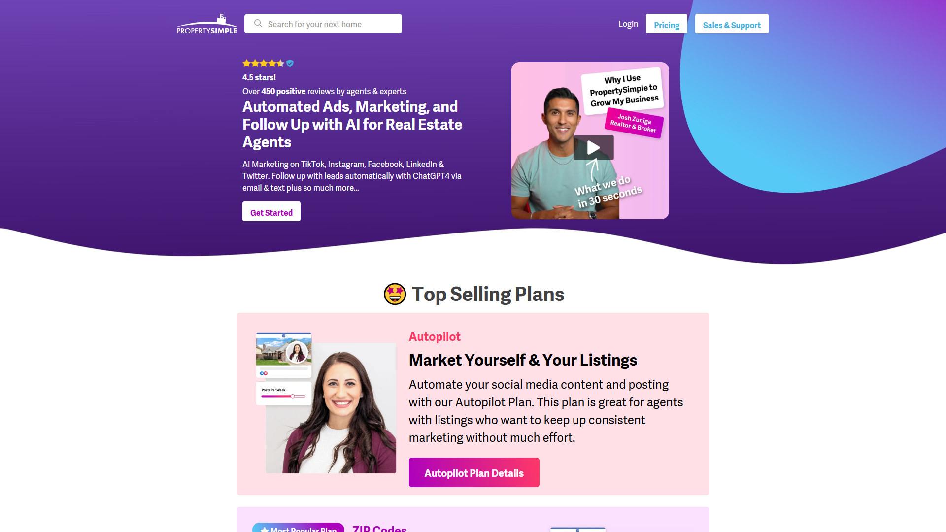 PropertySimple product screenshot