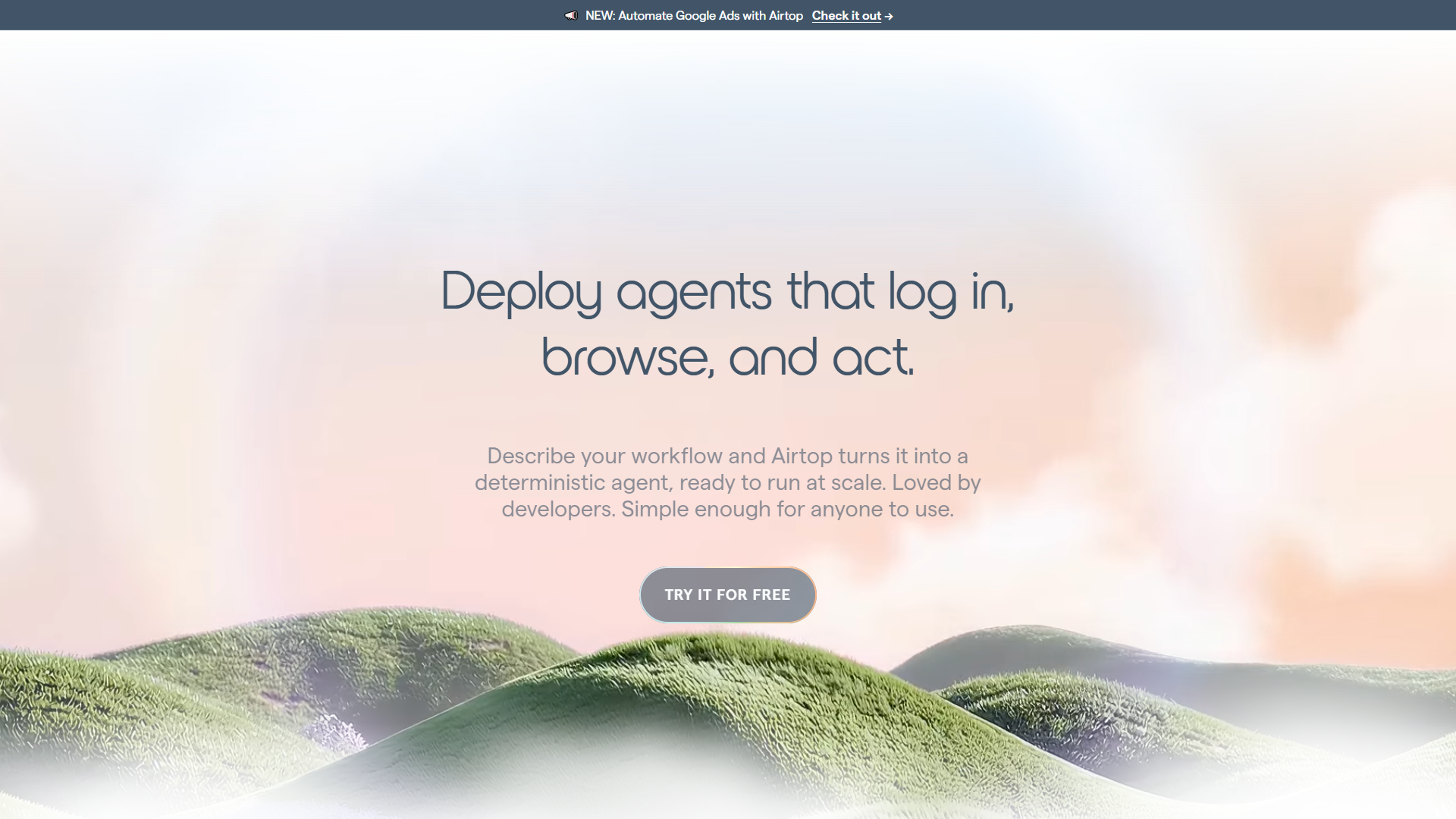 Airtop product screenshot