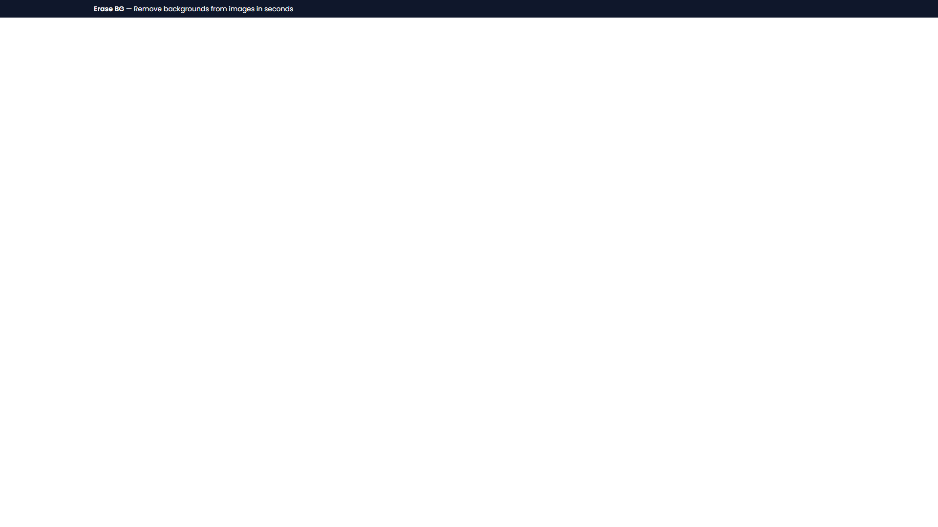 Erase BG product screenshot