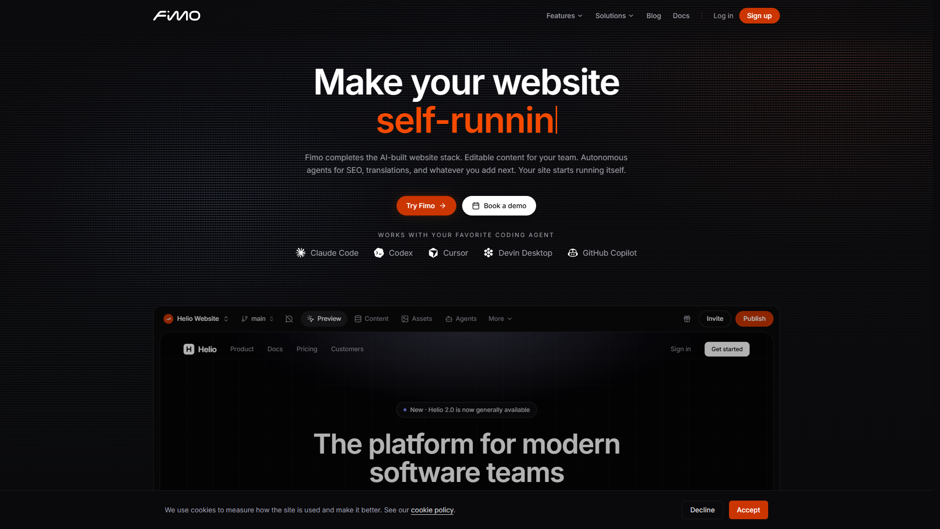 Fimo product screenshot