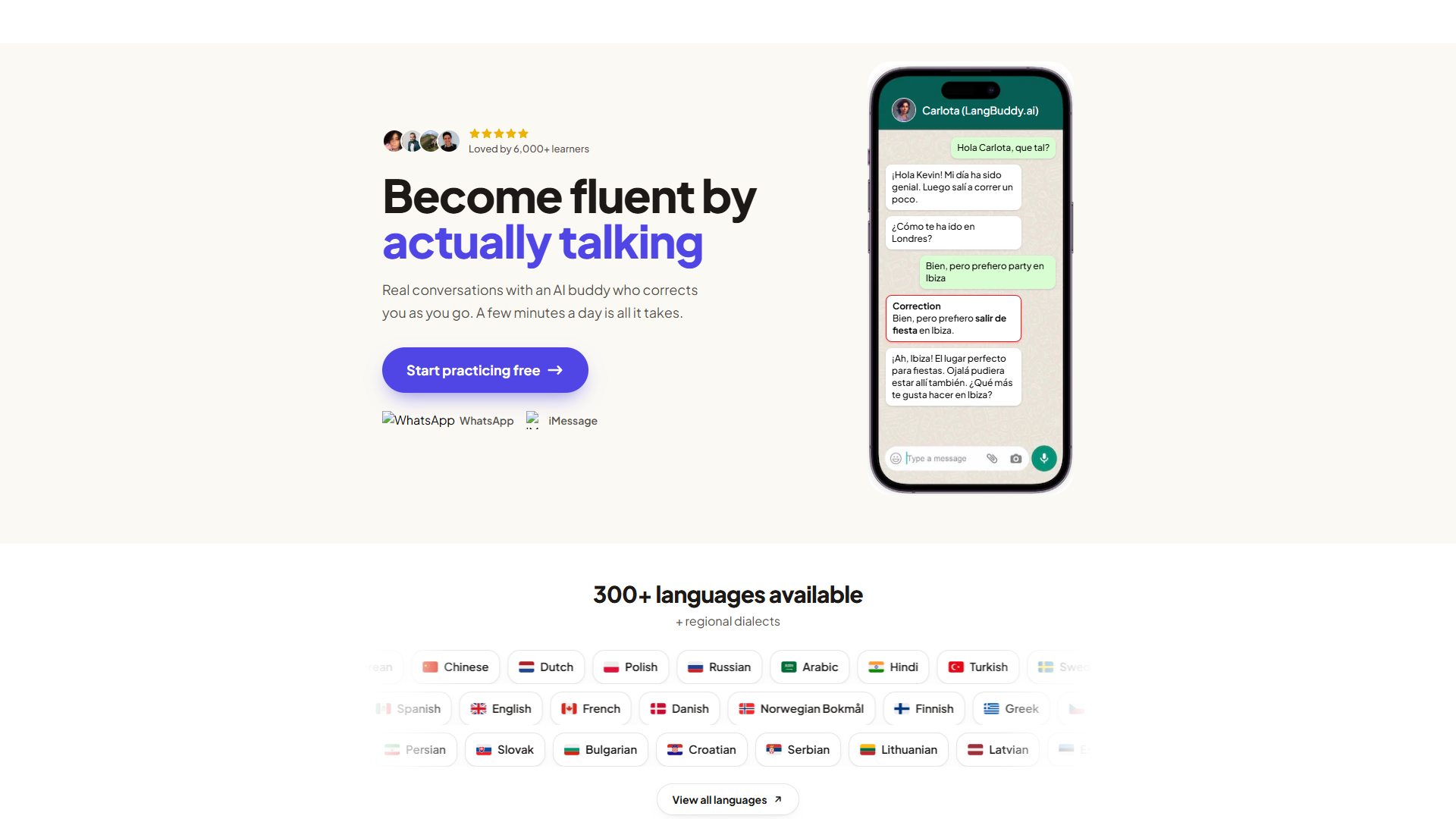 LangBuddy.ai product screenshot