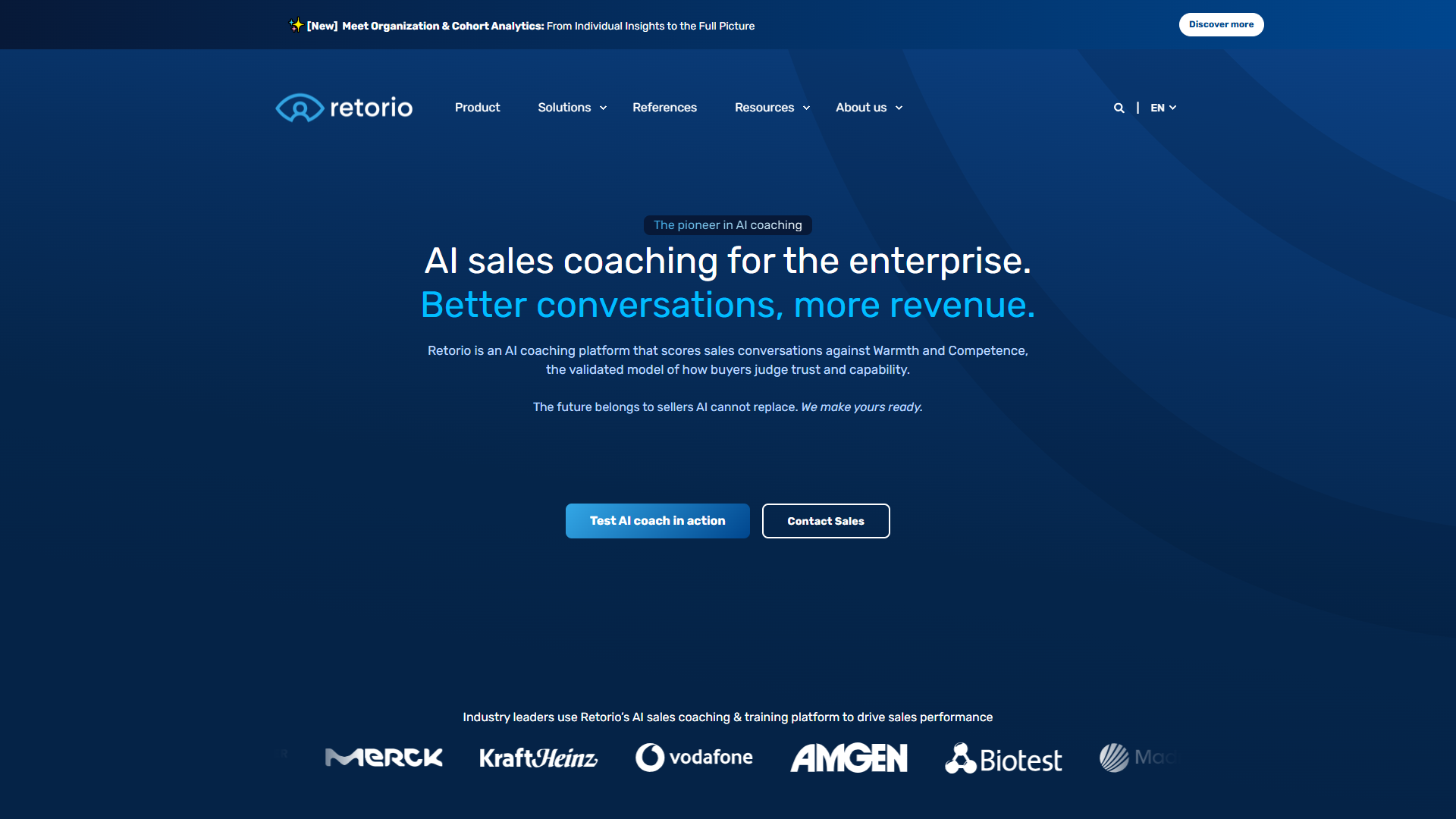 Retorio product screenshot