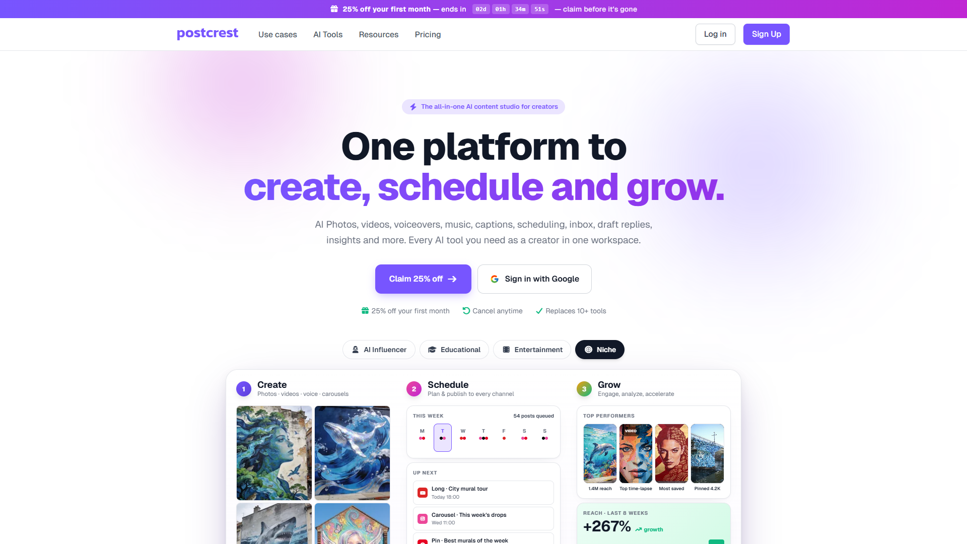 Postcrest product screenshot