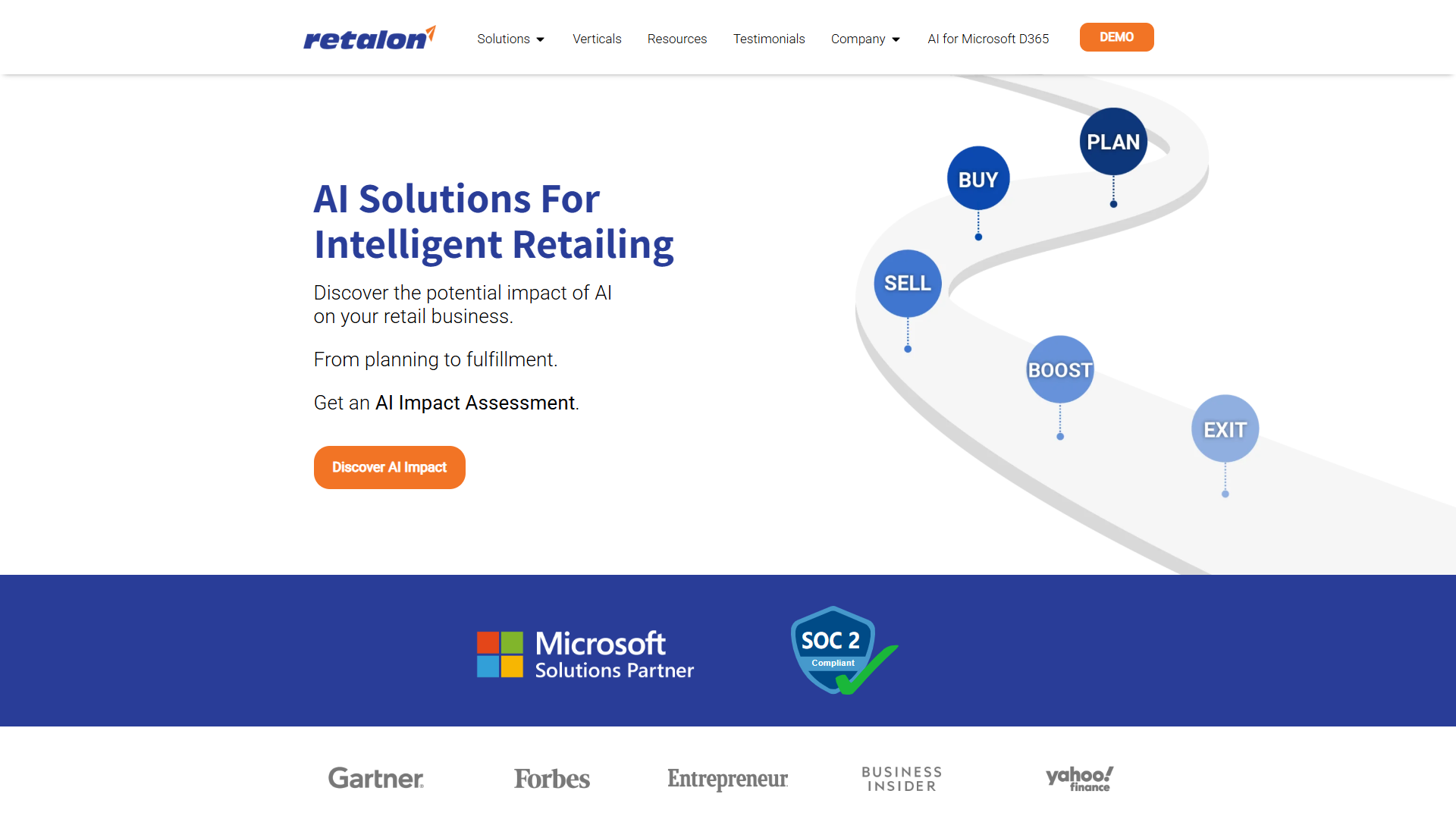 Retalon product screenshot
