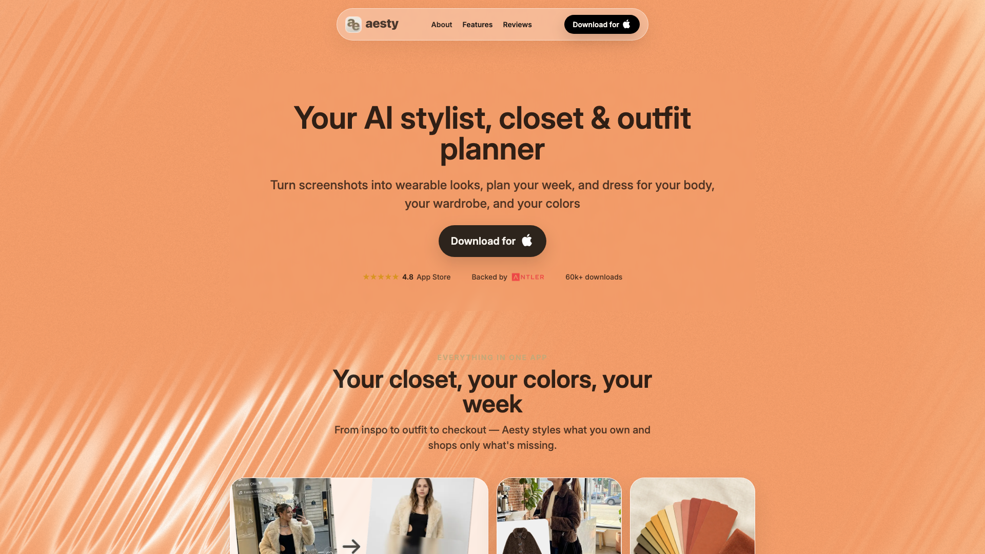 Aesty product screenshot