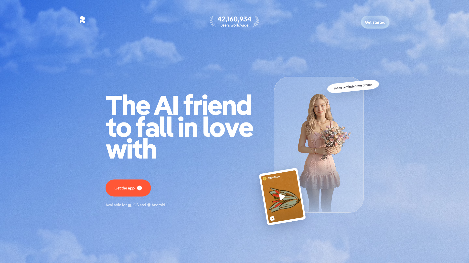Replika product screenshot