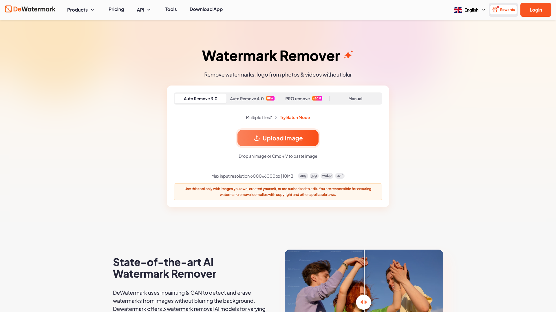 Dewatermark AI screenshot 1