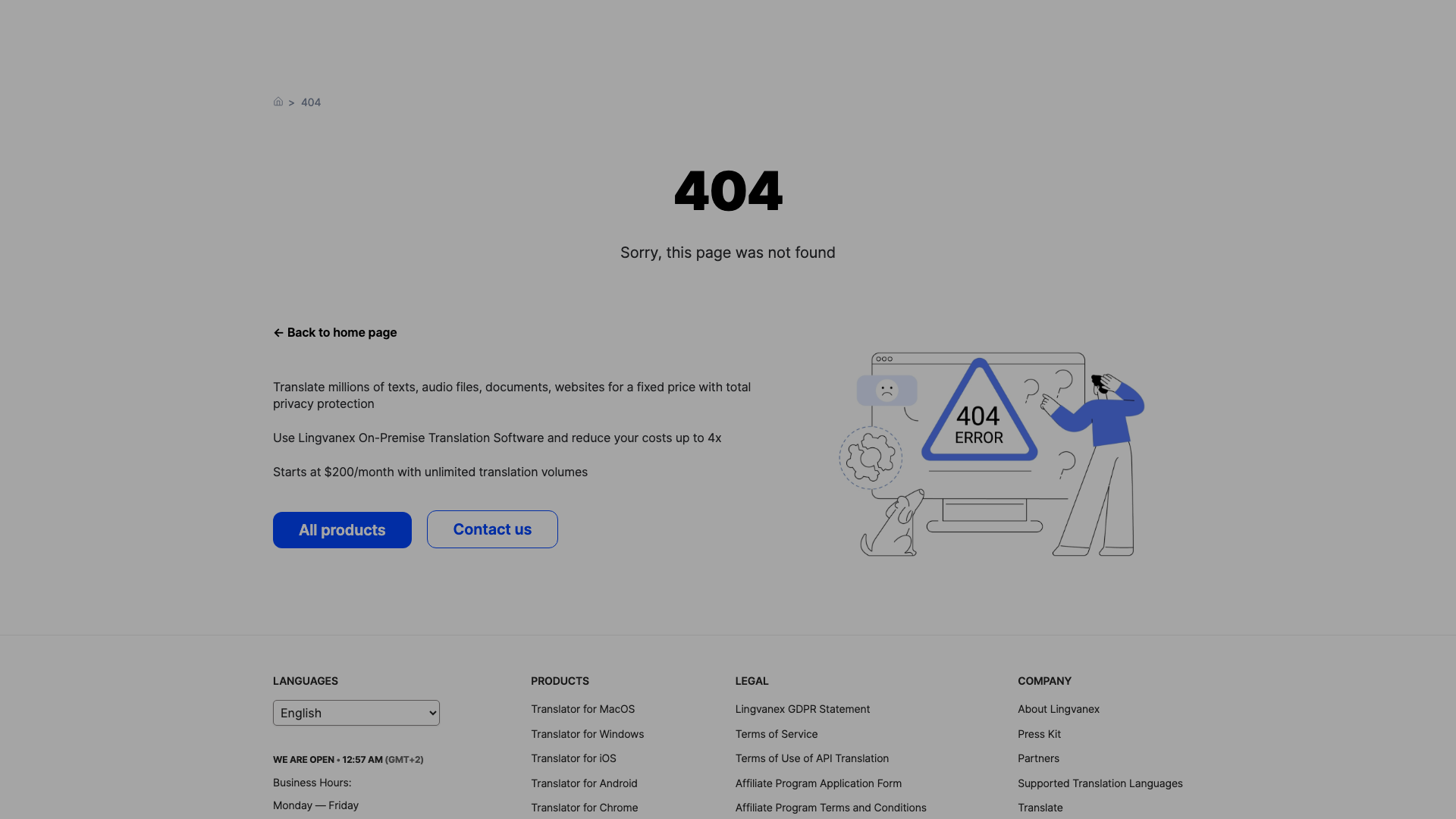Lingvanex screenshot 1