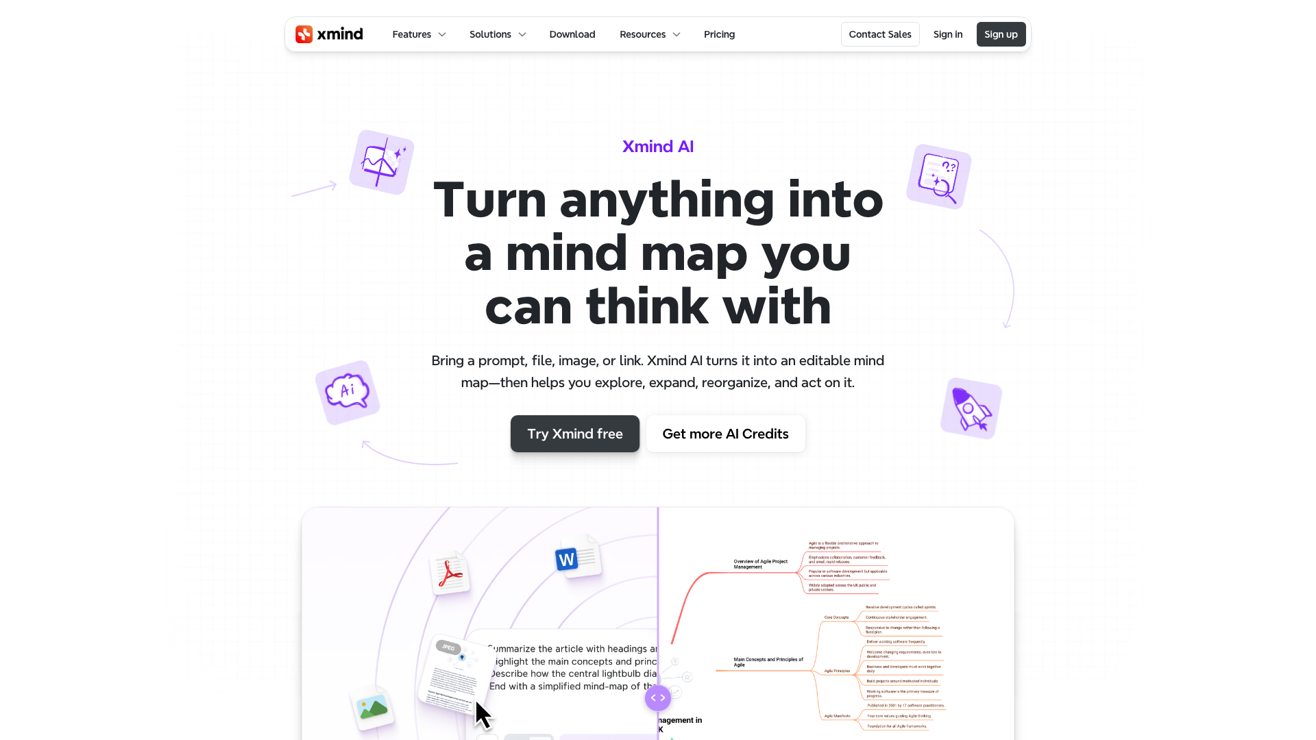 Xmind AI screenshot 1