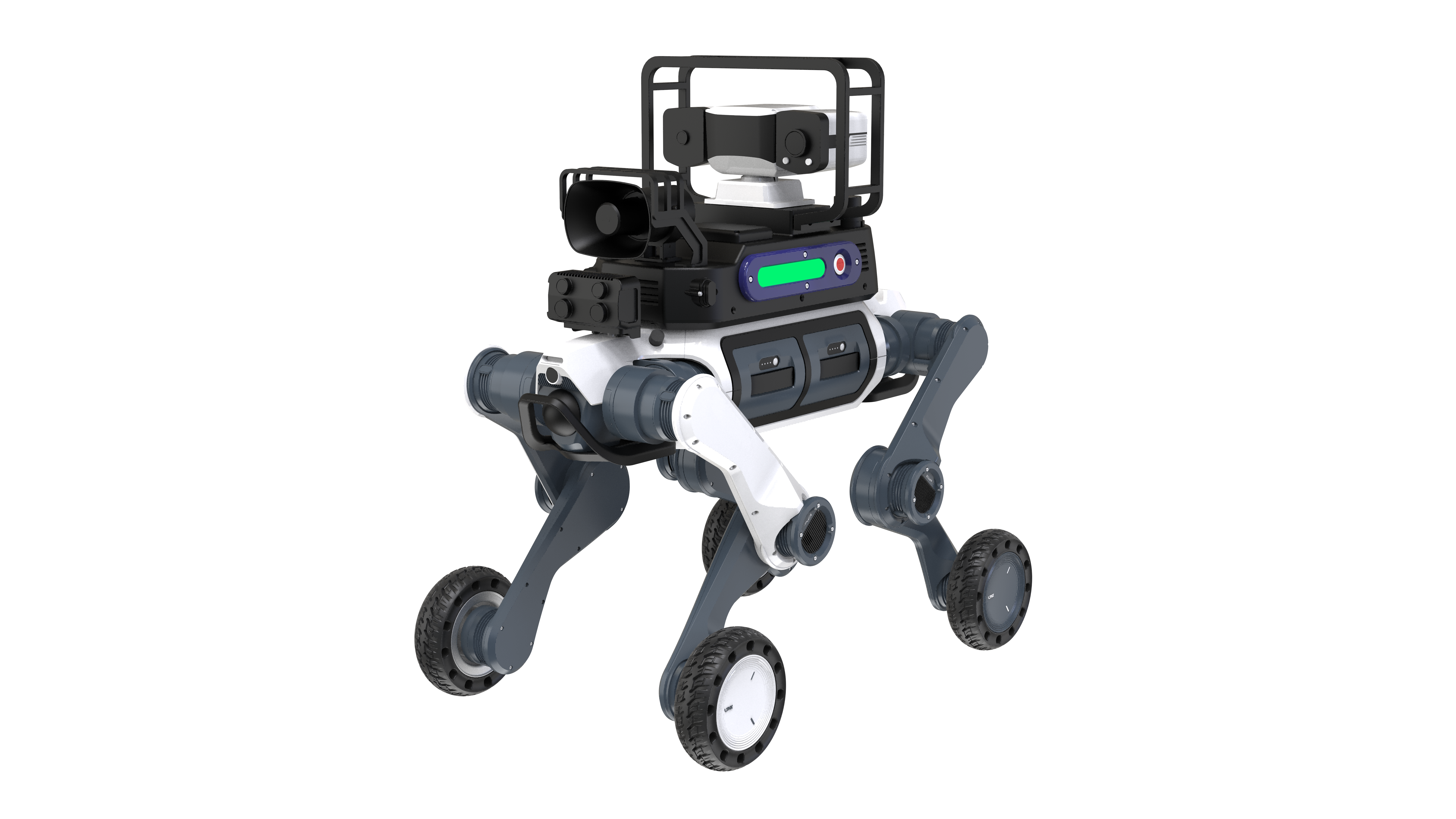 AI Patrol Wheel-Legged Robot Dog Pro