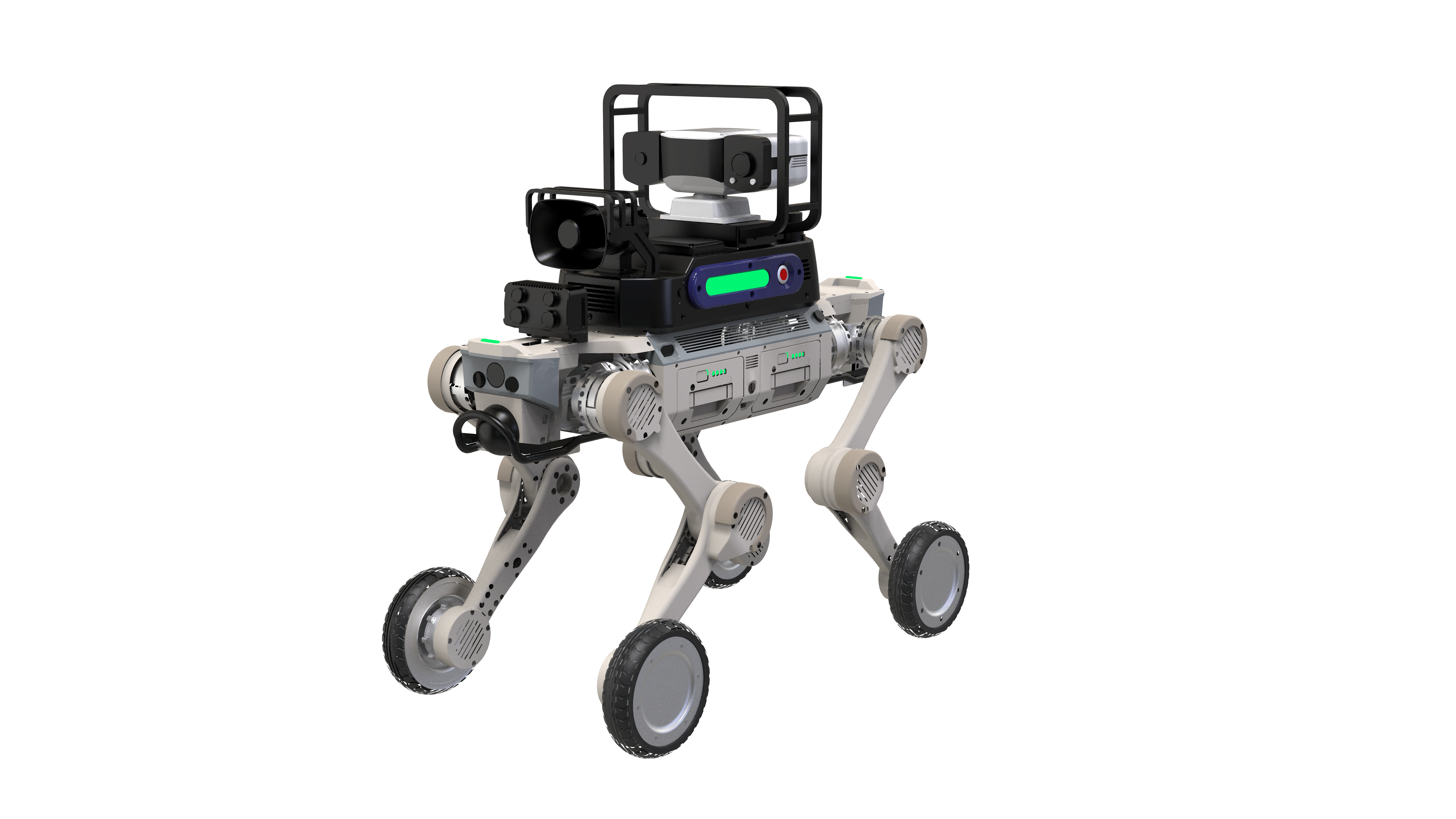 AI Patrol Wheel-Legged Robot Dog Pro2