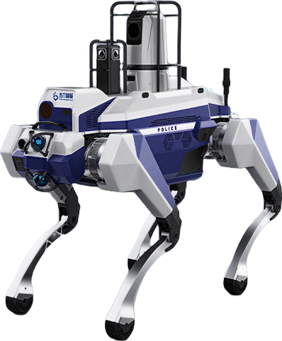 Police Anti-Riot Robot Dog